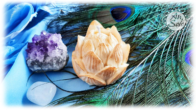 Свеча "Лотос"