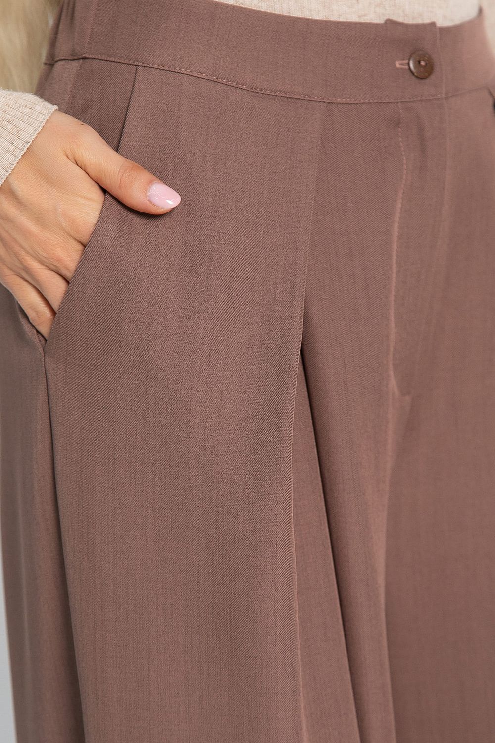 Брюки Безусловный приоритет (молочный шоколад) Б15036-5М LT Collection