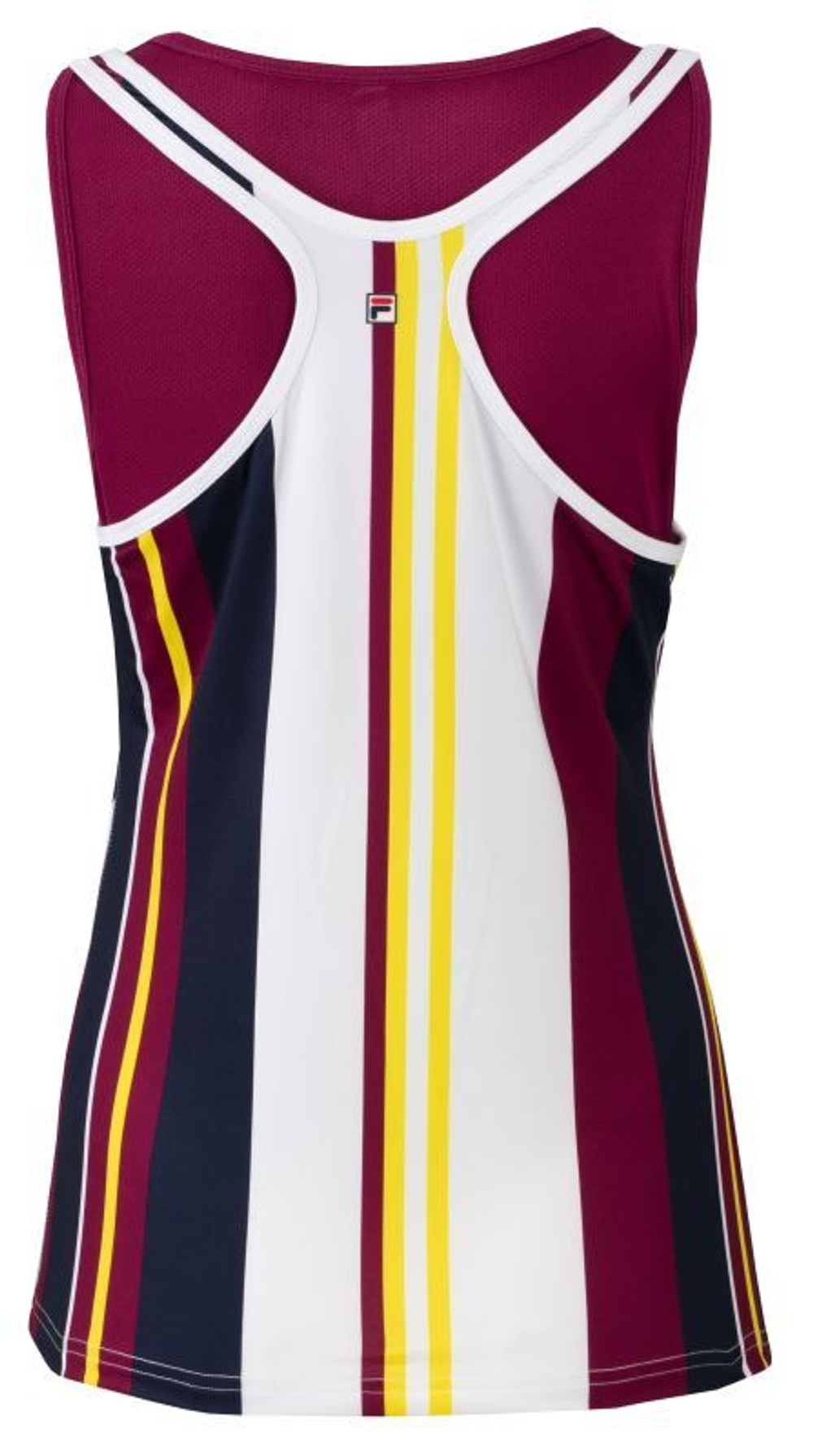 Женский топ теннисный Fila Top Emma - white/navy comb