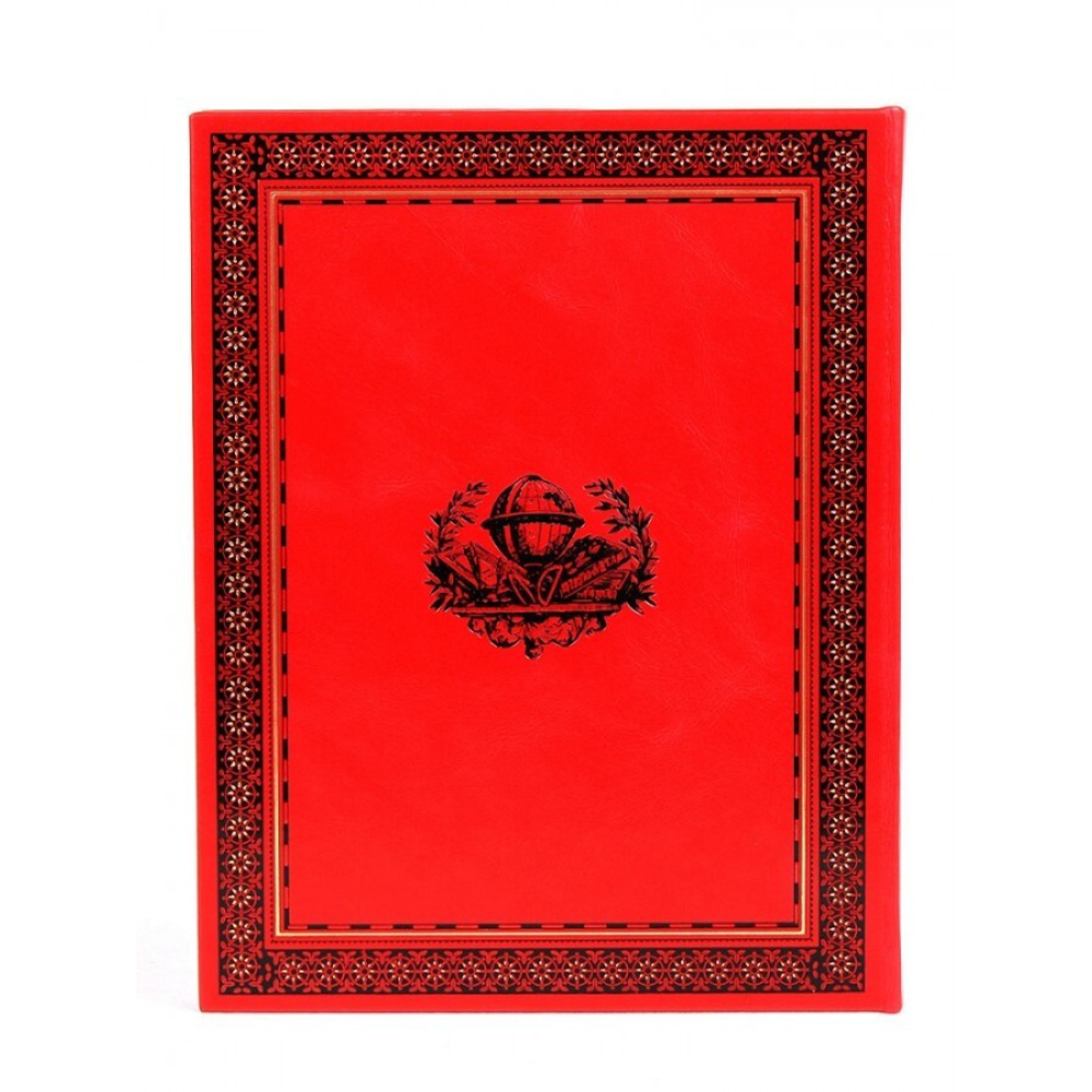 Книга подарочная в кожаном переплете "Жюль Верн. Дети Капитана Гранта"