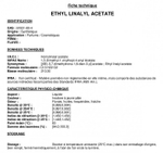 ETHYL LINALYL ACETATE 10% / ЭТИЛ ЛИНАЛИЛ АЦЕТАТ CAS 61931-80-4