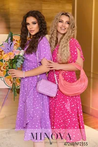 Платье 2355-сиреневый Minova