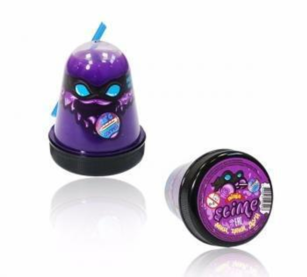 Лизун "Slime "Ninja", меняет цвет на голубой, 130 г.