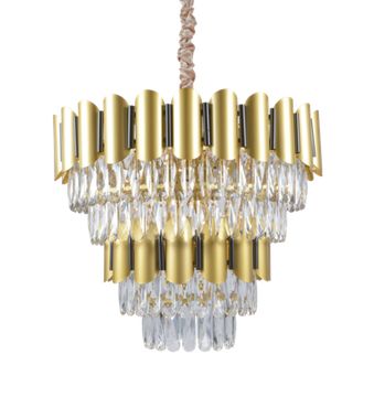 9158A/16A SP BRS+MBK (1) Люстра (в 2-х коробках A,B) VL (NW)