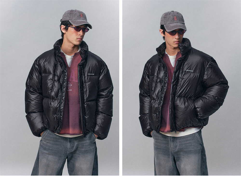 Пуховик Nothomme Monterest “Rime Traveler” Mountain-Style Stand Collar Down Jacket