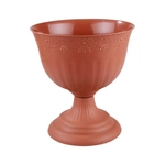 Вазон Венеция 10л (диам. 330мм) (корич.)