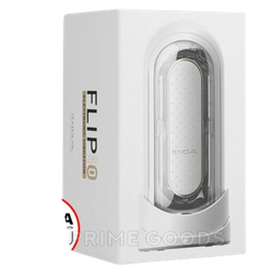 Продвинутый мастурбатор с вибрацией Flip Zero White Electronic Vibration