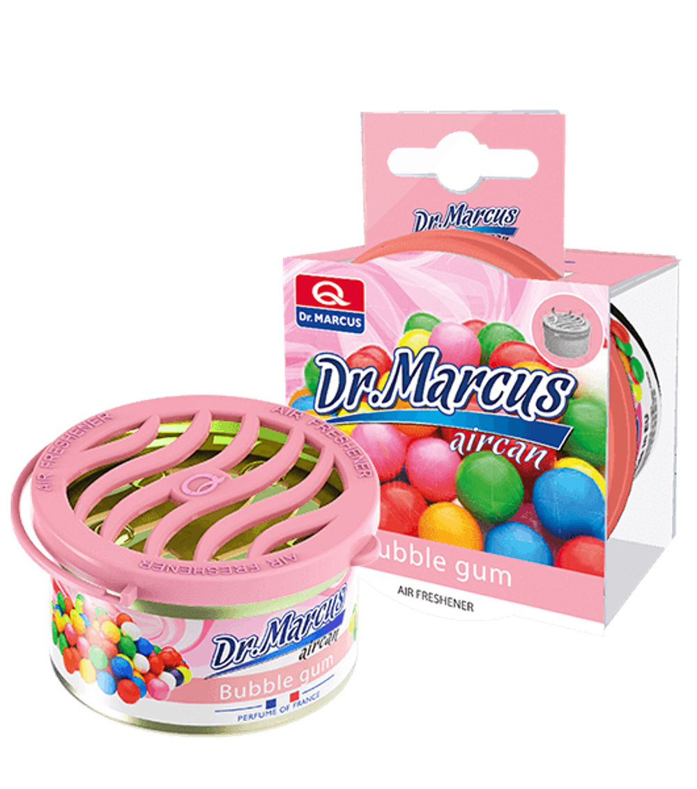 МЕТ. БАНОЧКА С АРОМАТ. DR.MARCUS AIRCAN BUBBLE GUM 40G