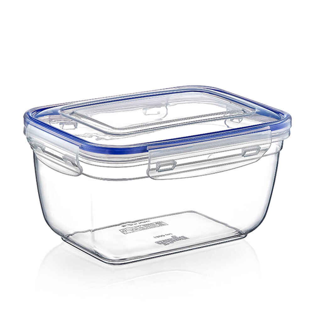 Контейнер для продуктов 1,8л герметичный прямоугольный глубокий