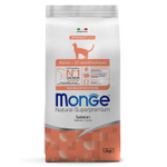 Monge cat monoprotein корм для взрослых кошек с лососем 1,5 кг