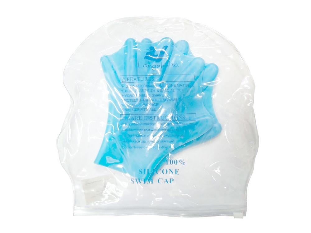 Лопатки для плавания силикон "лягушечьи лапки". Индивидуальная упаковка - силиконовая сумочка. :(6315):