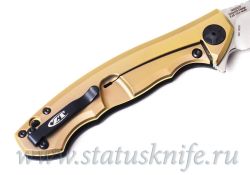 Нож Zero Tolerance ZT 0452 М390 G10 Bronzeфотография - 5