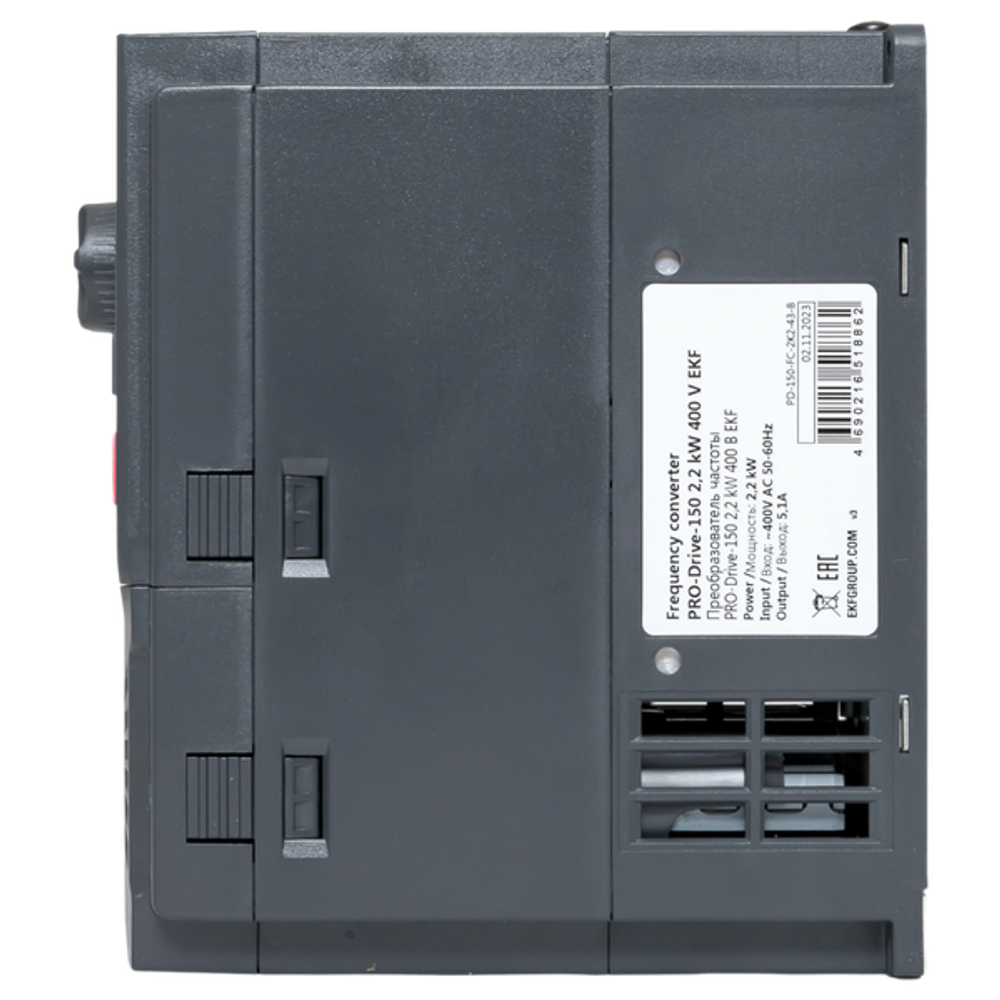 Преобразователь частоты PRO-Drive PD-150-FC-2K2-21-B EKF