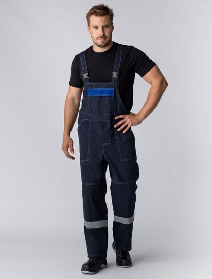 Костюм "Липецк" полукомбинезон (т.синий/василек)