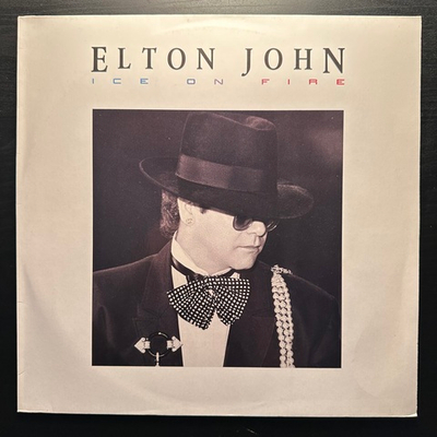 Elton John - Ice On Fire (Голландия 1985г.)