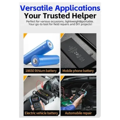 FNIRSI HRM-10 Тестер внутреннего сопротивления напряжения аккумулятора