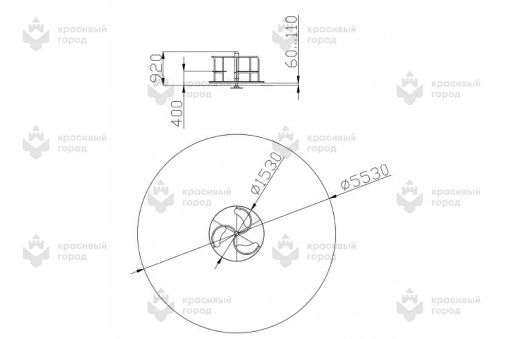 Карусель Лепестки