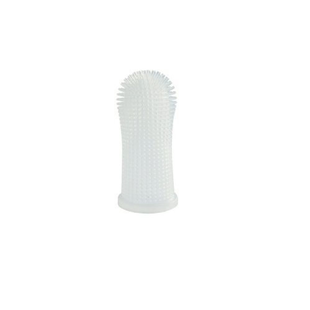 Зубная щетка-напальчник M-PETS  Finger Toothbrush 360 °C силиконовая, 1 шт.