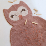 Стираемый коврик Nattiot Little Pepa (90 Х 115 см), хлопок, коричневый