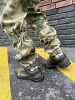 Тактический костюм горка с наколенниками и налокотниками мох лайт