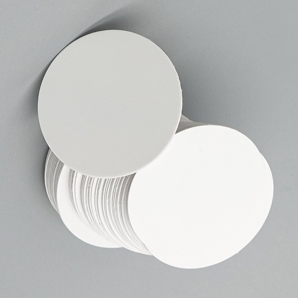 Картонный задник 51 мм., белый, глянцевый.