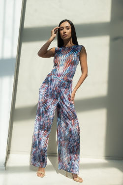 Брюки пляжные WATERCOLOR BLUE B