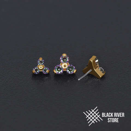 Trio Mystic Topaz PVD Yellow Б/Р