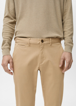 Укороченные брюки-чинос Prato tapered fit