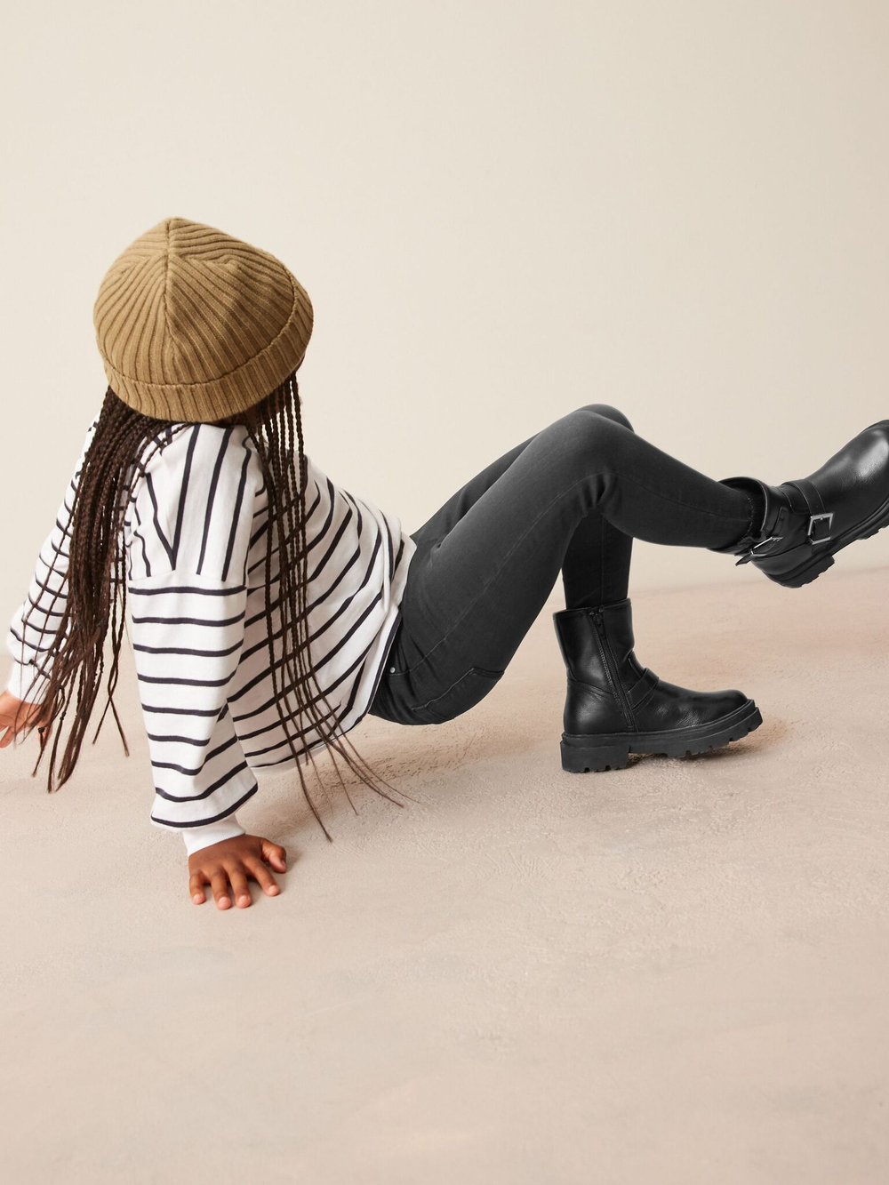 Джегинсы для девочки Next 175-657, Темно-серый