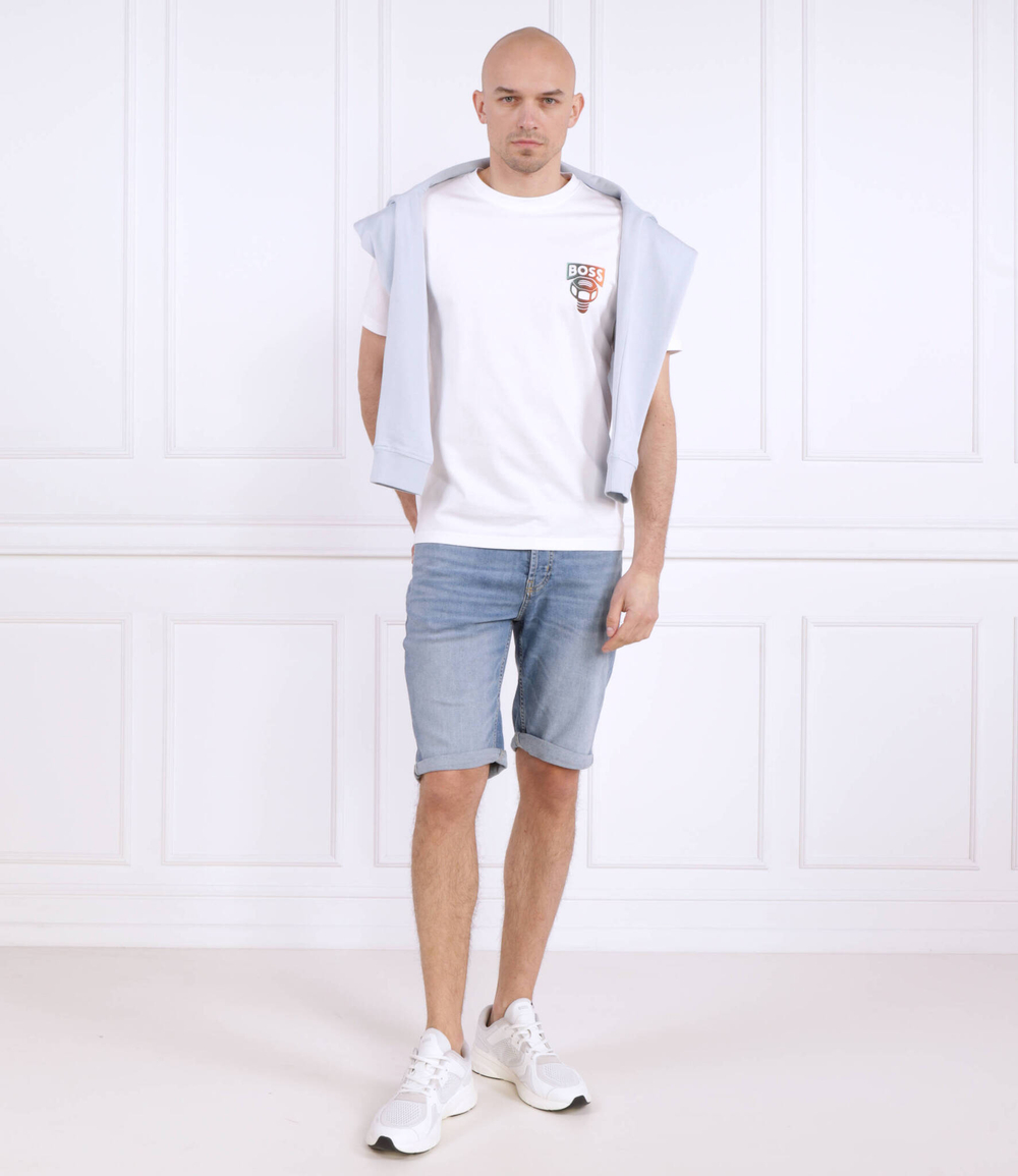 Футболка TeeUniverse BOSS ORANGE - белый(50491723)