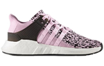 Adidas originals EQT Support 93/17 comfortable and versatile shock absorption non-slip low-cut sports casual shoes for men and women with the same black powder