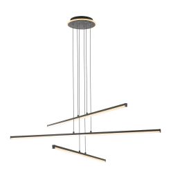 Citilux Trent CL203731 LED Люстра подвесная с пультом Чёрная