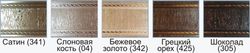 Слоновая кость "Ария" (7см) декоративная планка (бленда)