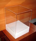 Колпак-короб на товар макет 300х300х300/400 мм