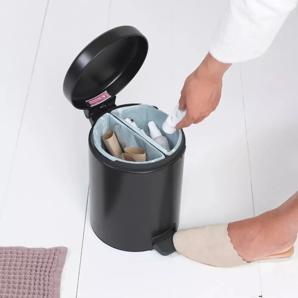 Brabantia - Контейнер для мусора NewIcon 2x2л черный / артикул   280405  / GTIN 8710755280405