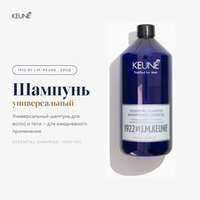 1922 by J.M. Keune Шампунь для волос и тела универсальный 1922 Essential Shampoo 1000 мл