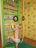 Спортивный пристенный комплекс "Грейс"- Цветной