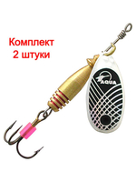 Блесна вертушка COLAN 14,0g, лепесток № 4, цвет CL-04