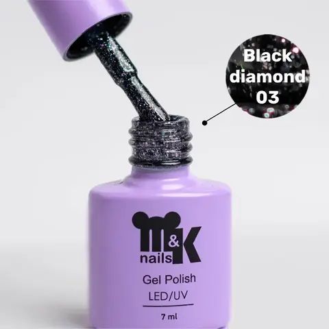 M&K Гель-лак Black Diamond 03