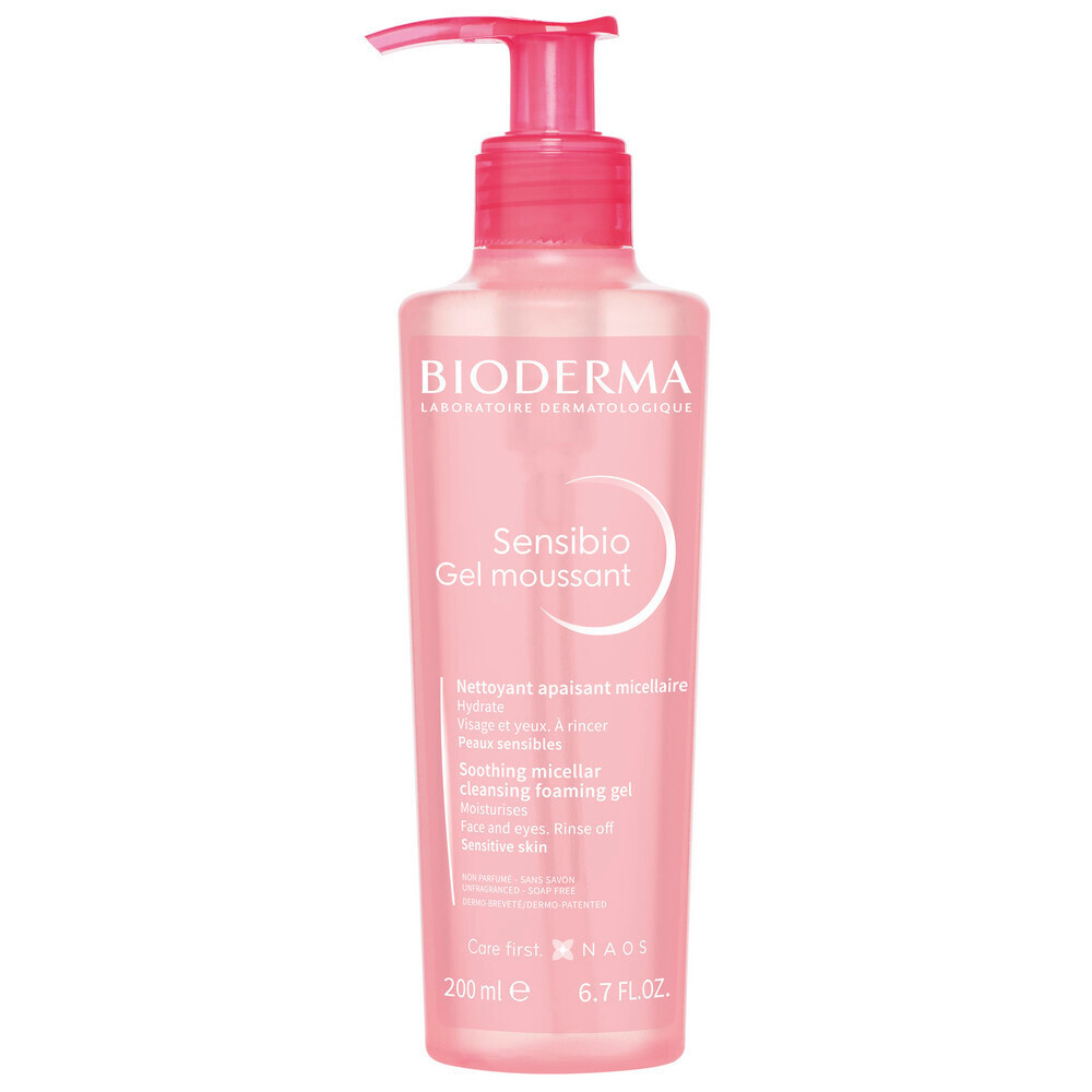 BIODERMA SENSIBIO Gel moussan Мягкий очищающий гель-мусс для умывания 200 мл