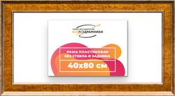 Рама 40x80 для картин и фотографий