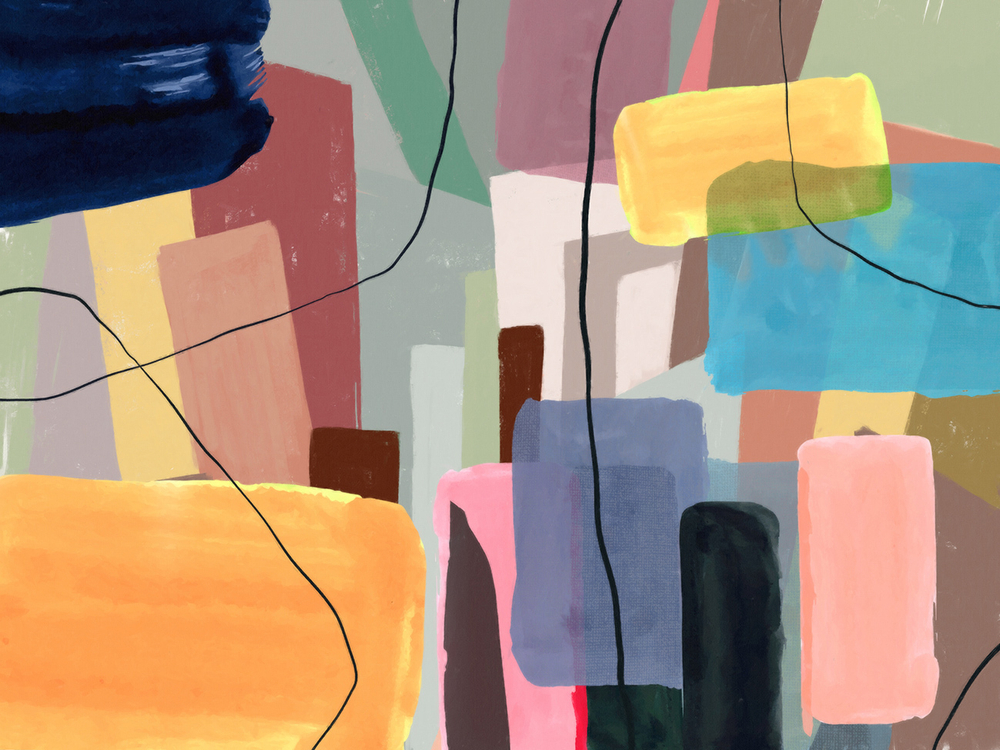 Дизайнерские обои Wall Street Element