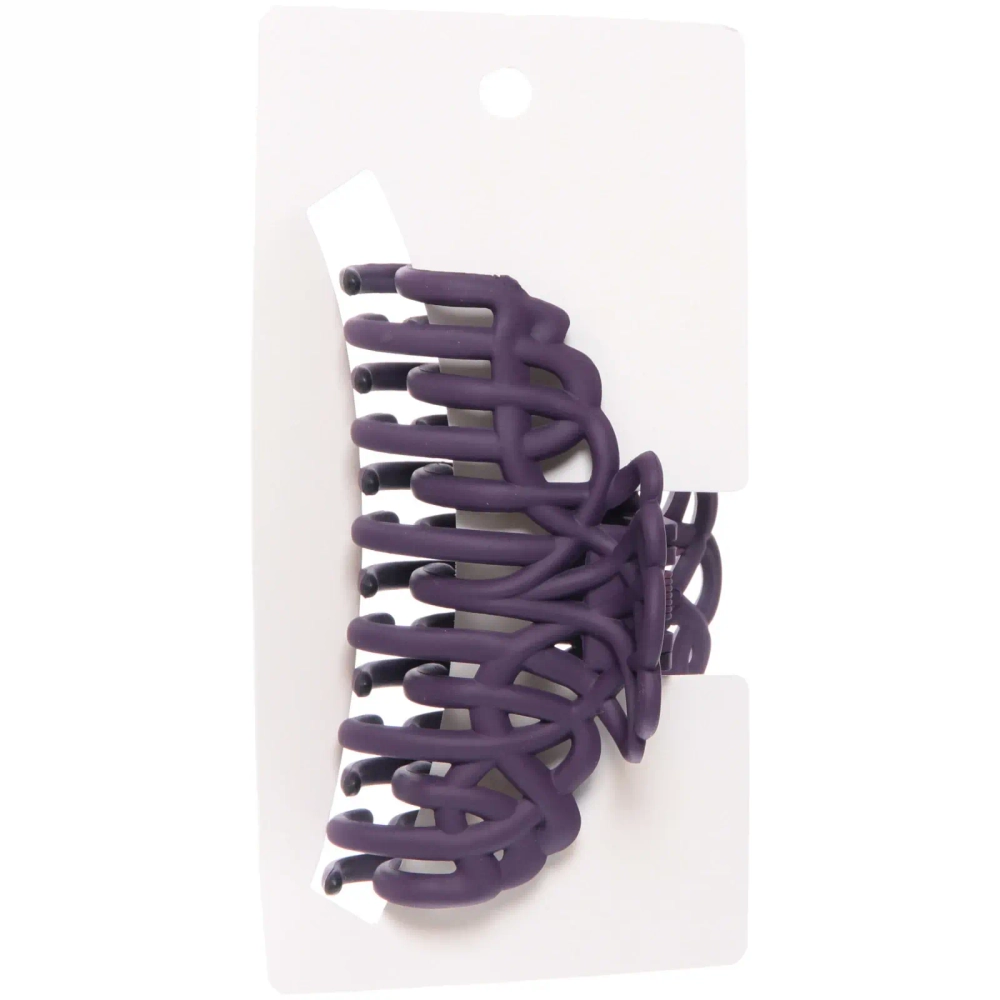 Заколка-краб для волос на блистере «Diana Collection - Milena», микс 6 цветов, 9см