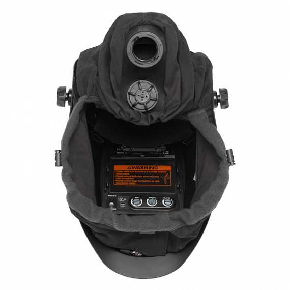 Маска сварщика Tecmen ADF 815S TM16 черная с PAPR (внешн. кнопка зачистки)