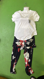 Пижама штаны+шорты+футболка 3067