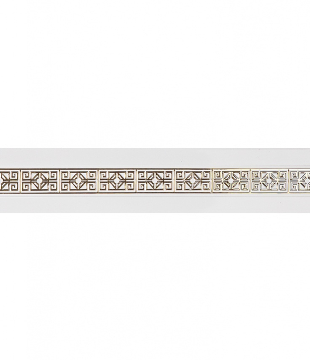 Пластиковый карниз с тиснением Legrand 3-х рядный Амулет 2000 мм