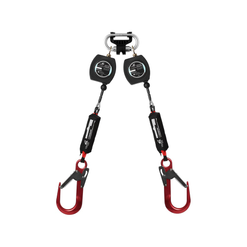 Двухплечевое средство защиты втягивающего типа VENTO "НВ-02 трос" с карабином "Монтажный"
