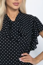Блуза Челси (черная) Б11494 LT Collection