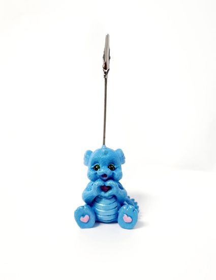 Держатель "Дракон с сердечком", сиреневый