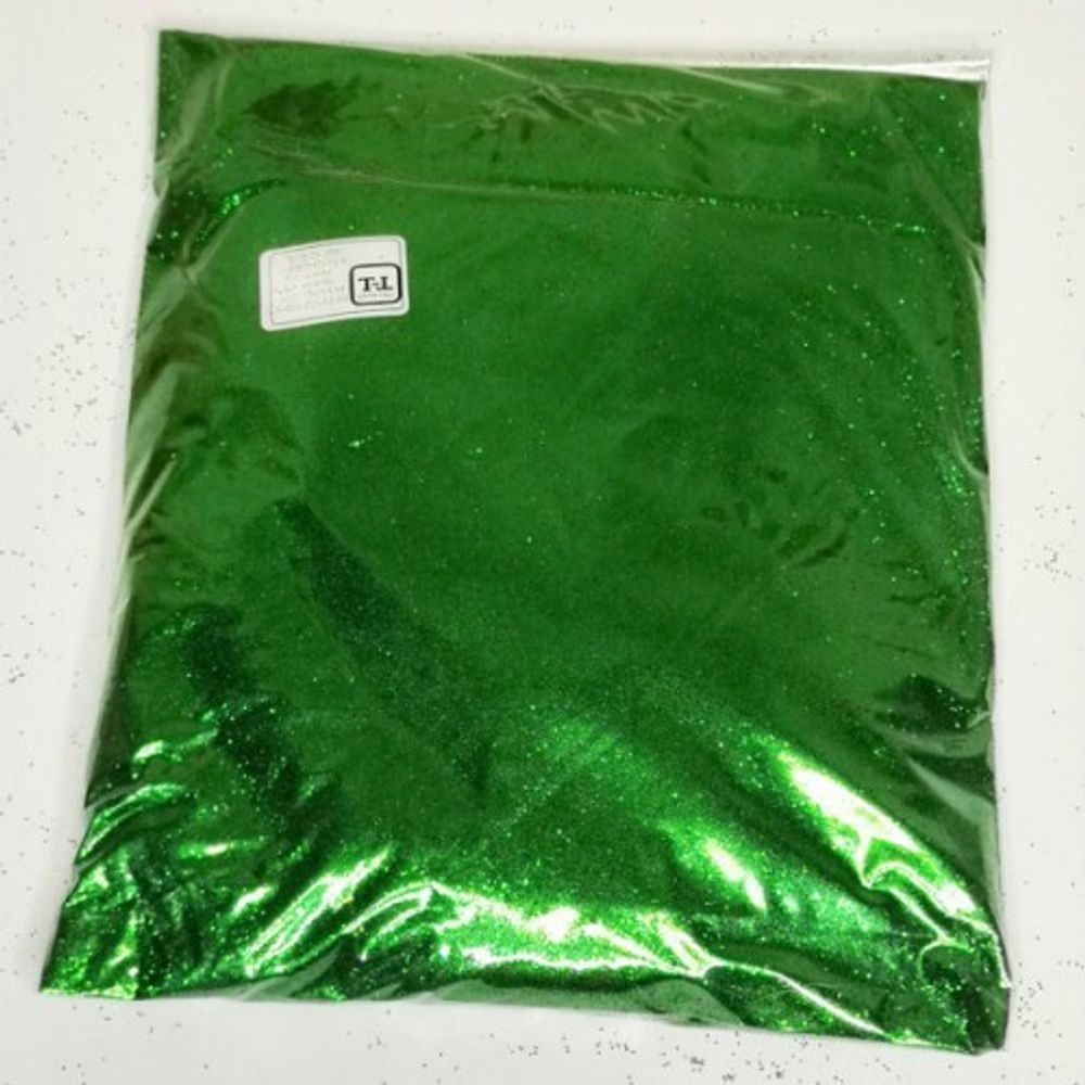 БЛЕСК 358 ЦВЕТНОЙ - ЗЕЛЁНЫЙ 0.4 мм. (средние)